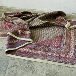 Duży orientalny dywan - wełniany - vintage - perski
