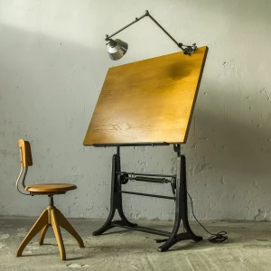 DESKA KREŚLARSKA VINTAGE - DRAFTING TABLE